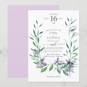 Gentle Fairy garden Invitation