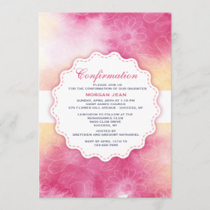 Gentle Floral Invitation