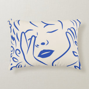 Gentle Flower Dream Decorative Cushion