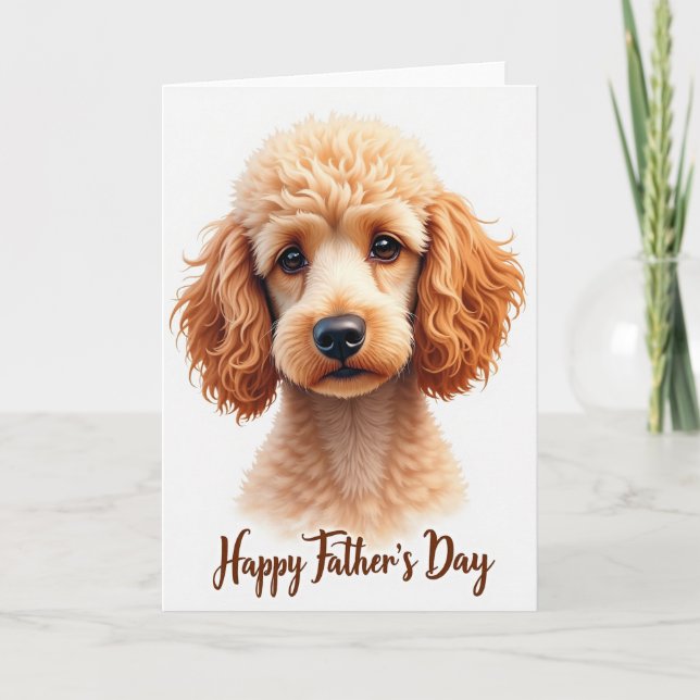 Gentle Furry Fathers Day Card (Front)