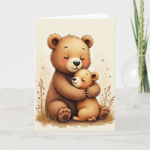 Gentle Furry Mothers Day Card