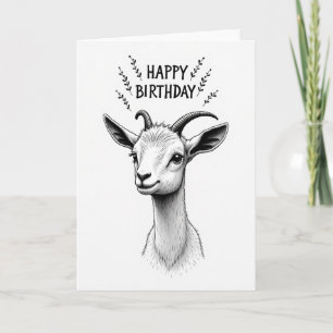 Gentle Gaze Birthday Card