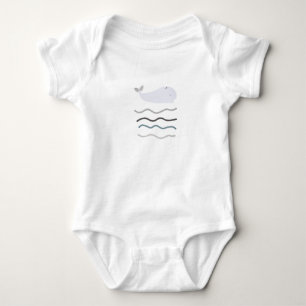 Gentle Giant and Cute Baby Whale Bodysuit