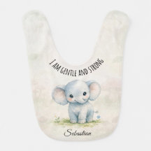 Gentle Giant Blue Elephant Baby Boy Cute