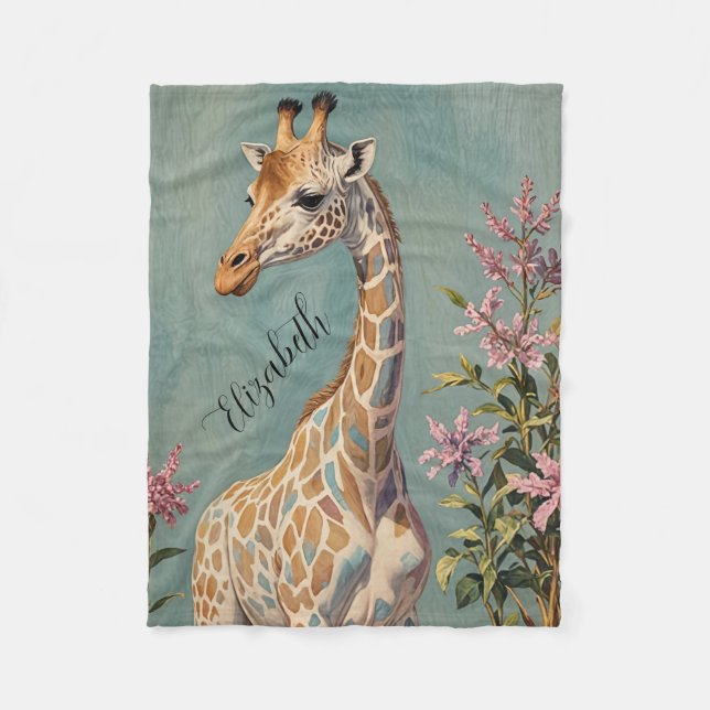 Gentle Giant Personalised  Fleece Blanket (Front)