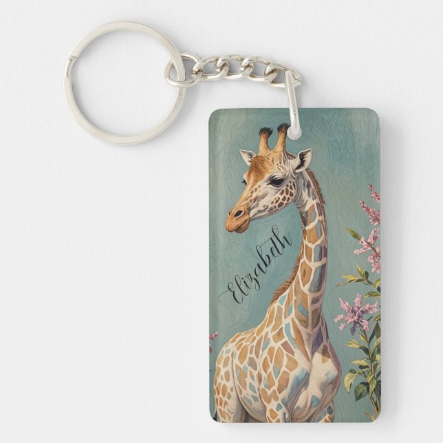 Gentle Giant Personalised  Key Ring (Front)