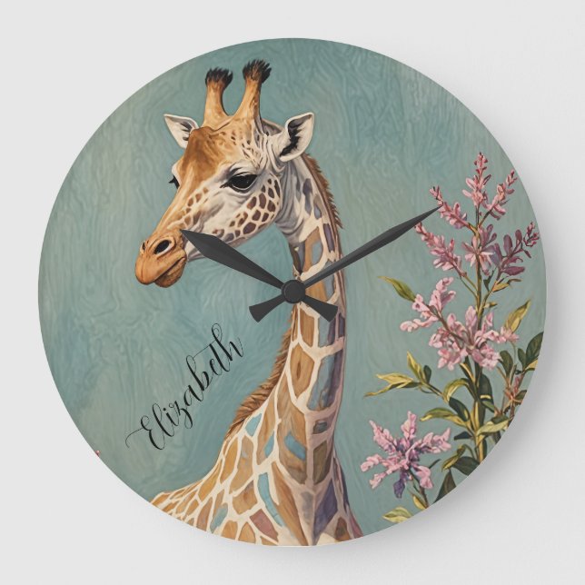 Gentle Giant Personalised  Large Clock (Front)