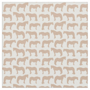 Gentle Giants Fabric (customisable horse colour)