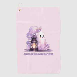 Gentle Halloween Spirits Golf Towel