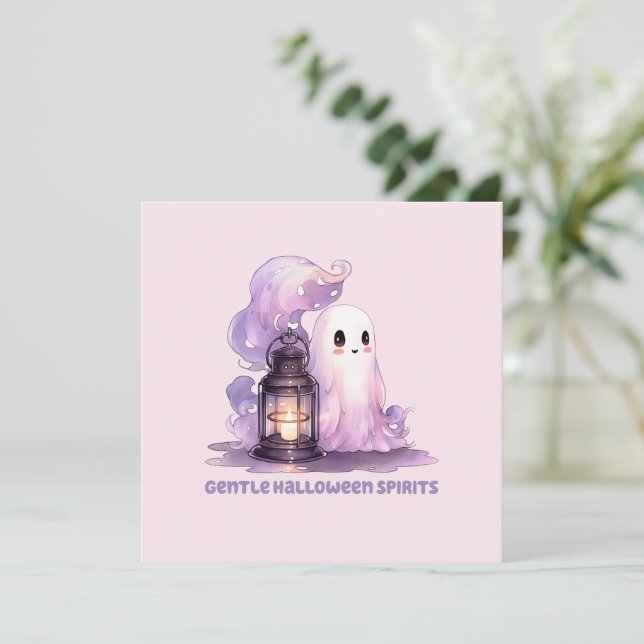 Gentle Halloween Spirits - Pastel Ghost (Standing Front)