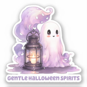 Gentle Halloween Spirits - Pastel Ghost