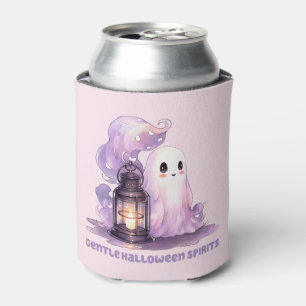 Gentle Halloween Spirits - Pastel Ghost Can Cooler
