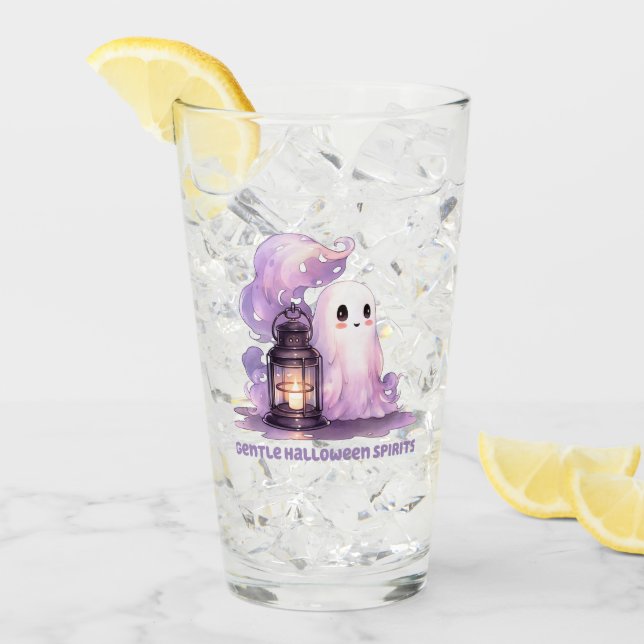 Gentle Halloween Spirits - Pastel Ghost Glass (Front Ice)