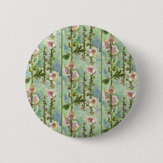 Gentle Mallow 6 Cm Round Badge