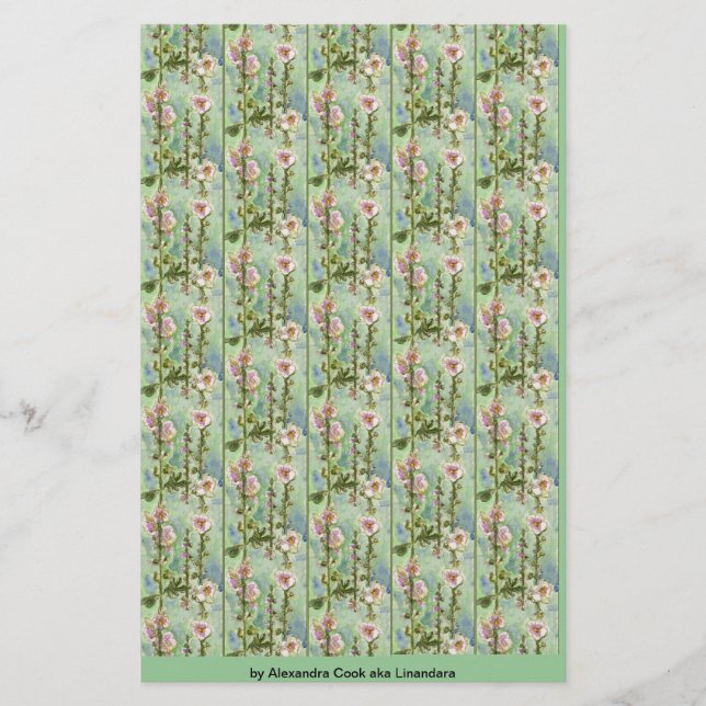 Gentle Mallow craft paper (Front)