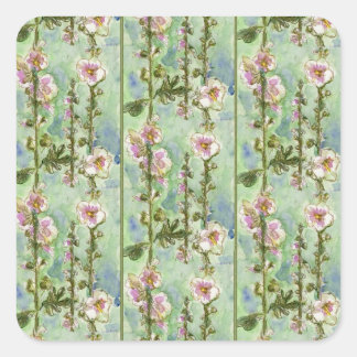 Gentle Mallow Square Sticker