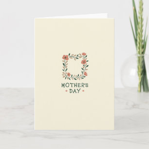 Gentle Mothers Day Floral Card