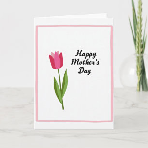 Gentle Mothers Day Flower Card