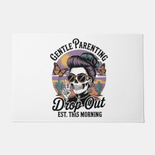 Gentle Parenting Drop‑Out Est. This Morning Doormat