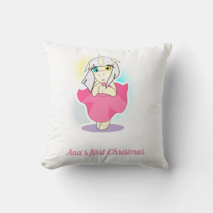GENTLE PILLOW FOR THE FIRST BABY'S CHRISTMAS