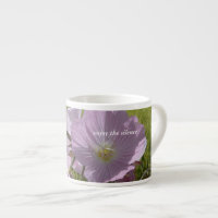 Gentle pink flower Espresso Mug
