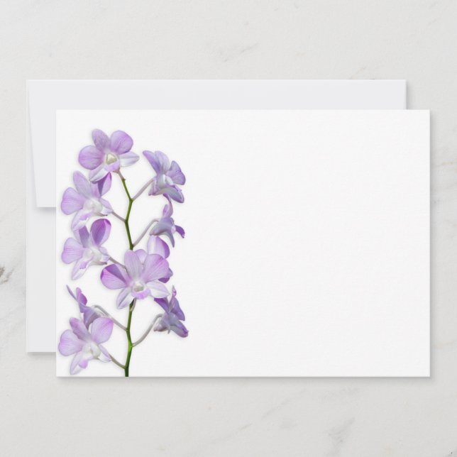Gentle purple flowers (Front)