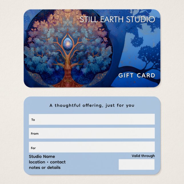 Gentle Radiance | Tree of Life B&B (Front & Back)