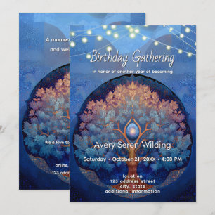 Gentle Radiance   Tree of Life B&B Invitation