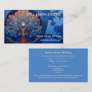 Gentle Radiance   Tree of Life Business Card