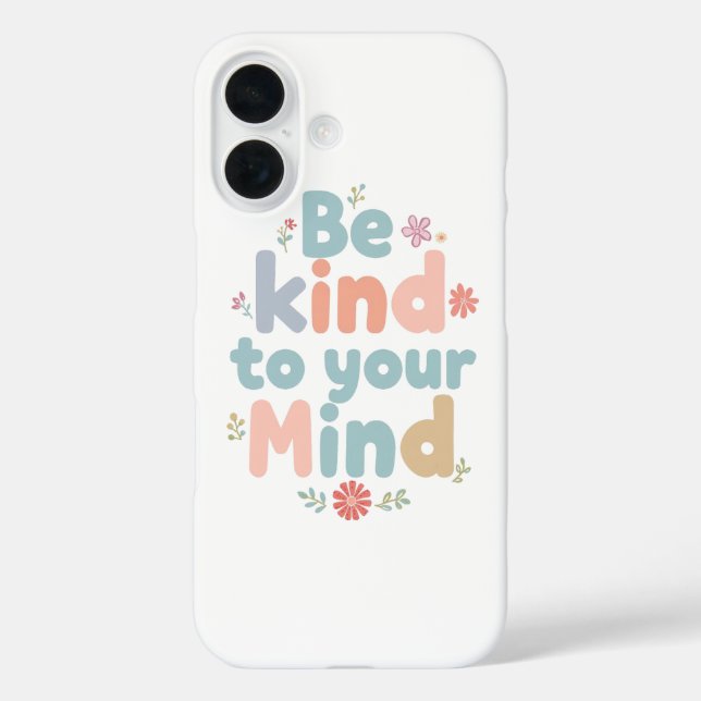 Gentle Self Care and Positive Reminder Case-Mate iPhone Case (Back)