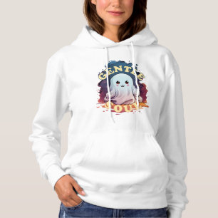 Gentle Soul Kawaii Ghost Hoodie