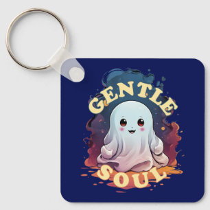 Gentle Soul Kawaii Ghost Key Ring