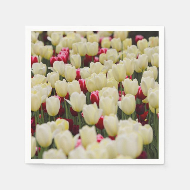 Gentle Spring Flowers Napkin (Front)