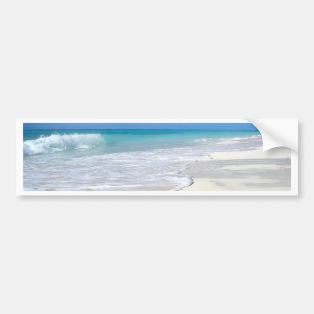 Gentle Surf White Sands Bumper Sticker (Front)
