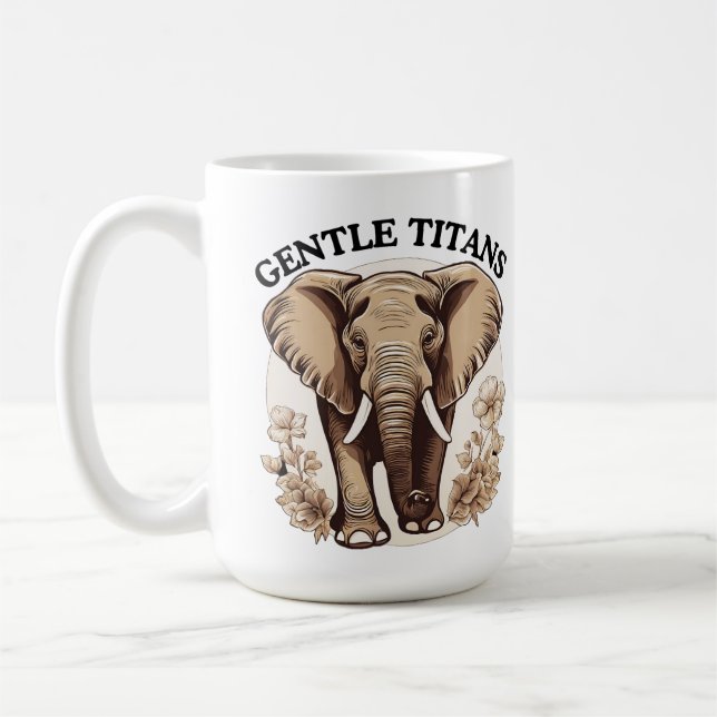Gentle Titans Coffee Mug (Left)