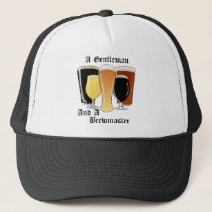Gentleman brewmaster  trucker hat