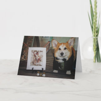 Gentleman Bru Bumbles blank Card