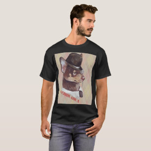 Gentleman Chihuahua Dog T-Shirt