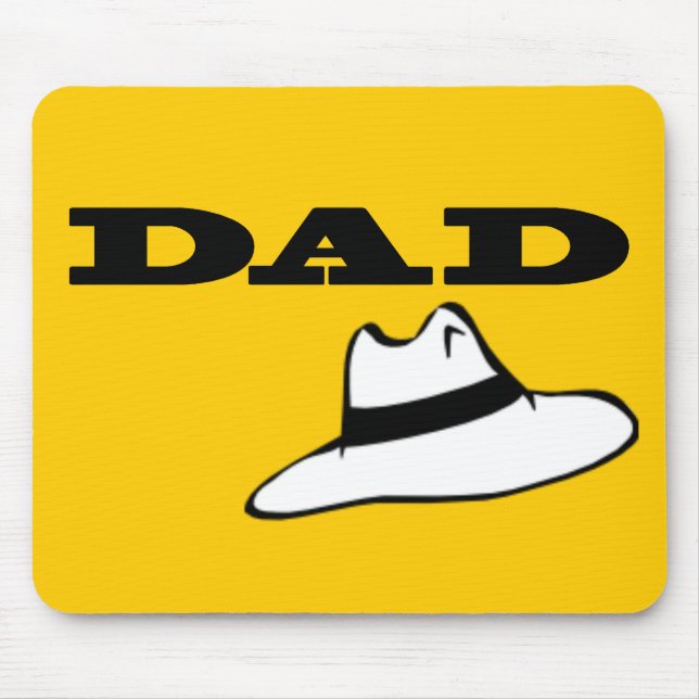 Gentleman Dad Mouse Mat (Front)