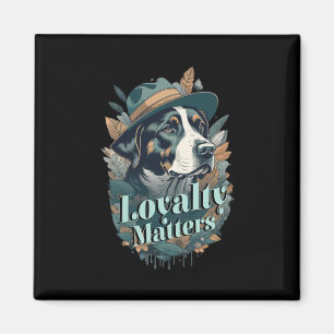 Gentleman Dog A Celebration Of Loyalty And Friends Magnet
