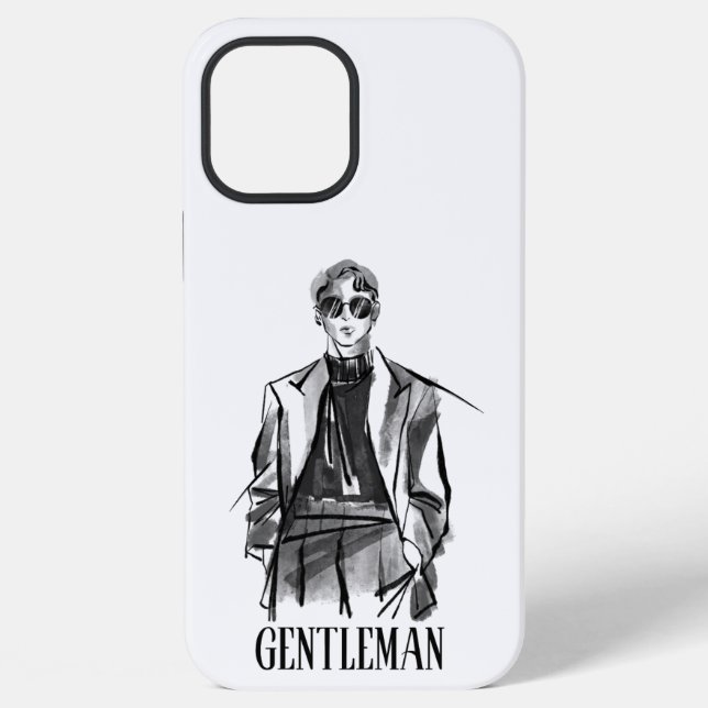 Gentleman  iPhone case (Back)