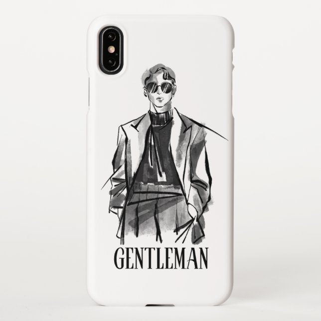 Gentleman  iPhone case (Back)