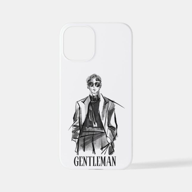 Gentleman  iPhone case (Back)