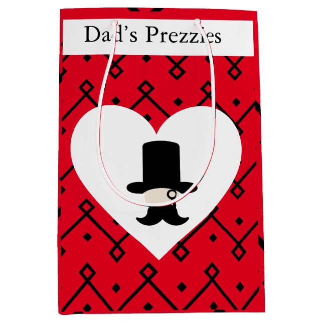 Gentleman’s Editable Father’s Day Gift Bag (Front)
