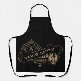 Gentleman’s Victorian Barbershop  Apron