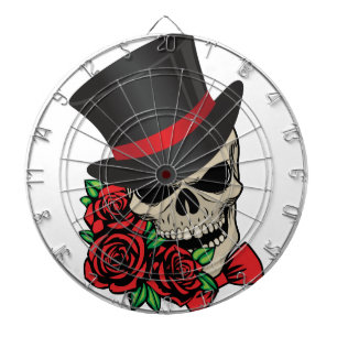 Gentleman Skull Dartboard