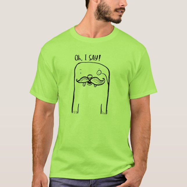 Gentleman Walrus T-Shirt (Front)