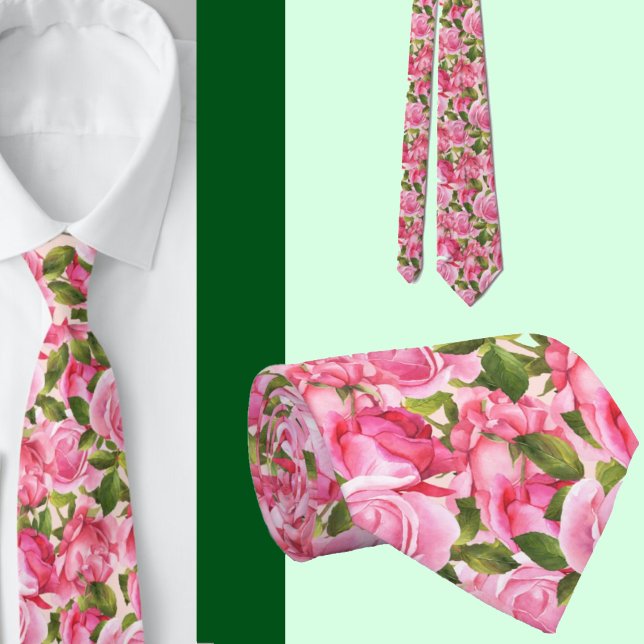 Gentleman's Tie | Wedding & Event Floral Necktie (Creator Uploaded)