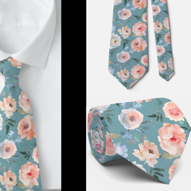 Gentleman's Tie | Wedding & Event Floral Necktie (Creator Uploaded)