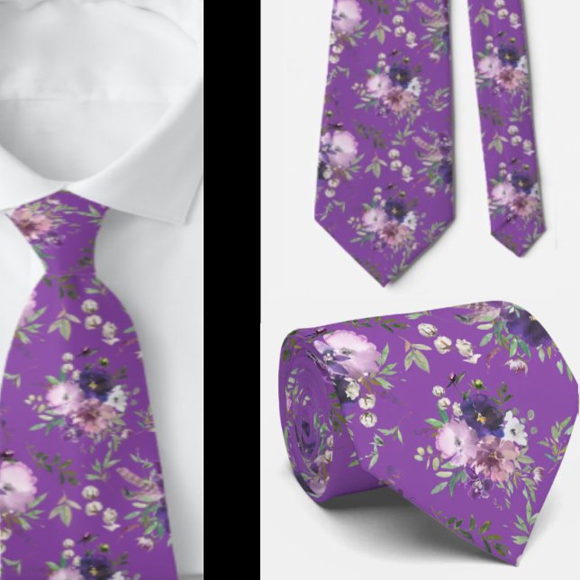 Gentleman's Tie | Wedding & Event Floral Necktie (Creator Uploaded)
